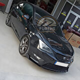 Seat Ibiza Mk4 2009-2017 Uyumlu Brabus Ön Lip 3 Parça Kanatlı Lip