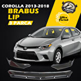 Toyota Corolla 2013-2018 Uyumlu Brabus Ön Lip 3 Parça Kanatlı Lip
