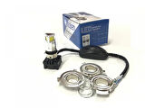 Motospartan Lezen Far Ampulü Led M02d-3ledli H4