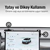 Coofbe Döner Başlıklı Güçlü Magnetik Magsafe Uyumlu Tesla Araç Tutucu İphone 12 13 14 Pro Max Tutucu