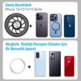 Coofbe Döner Başlıklı Güçlü Magnetik Magsafe Uyumlu Tesla Araç Tutucu İphone 12 13 14 Pro Max Tutucu