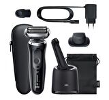 Braun Yeni Seri 7 N7200cc SmartCare AutoSense, 360° Flex Islak Kuru Kablosuz Tıraş Makinesi