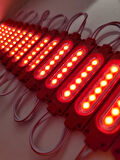 Cob Ledli Su Geçirmez Mercekli Kırmızı Neon Parmak Led 3 Adet