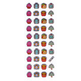 Sticker Kabartmalı Stiker Defter, Planlayıcı Kamera Valiz Şemsiye (cb486) 16x7 cm
