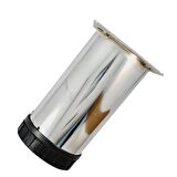 60 LIK 12 CM KROM METAL YUVARLAK AYAK (4 ADET)