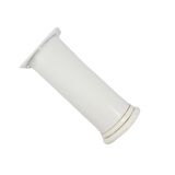 40 LIK 5 CM BEYAZ METAL YUVARLAK AYAK ( 4 ADET )
