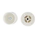 10 CM 50 LİK PLASTİK BEYAZ YUVARLAK AYAK ( 4 ADET)