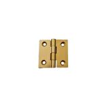 Canex Sarı Alüminyum Menteşe 4 cm / 40 mm ( 10 Adet )