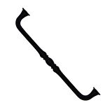 Kale Siyah 96 mm Kulp ( 10 ADET)