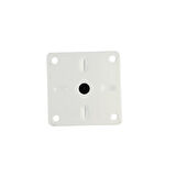 40 LIK 15 CM BEYAZ METAL YUVARLAK AYAK ( 4 ADET )