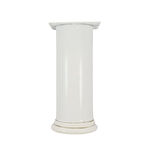 40 LIK 15 CM BEYAZ METAL YUVARLAK AYAK ( 4 ADET )