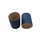 Ekamant Büyük Top Zımpara | 40 Kum | Ölçü 76 x 100 mm | Ahşap ve Yumuşak Metal İşleri İçin Mükemmel | 2 ADET