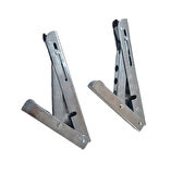 ŞEN METAL Mandallı Katlanabilir Masa Konsolu Çinko 40 cm (1çift)