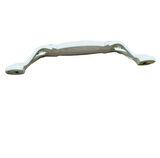 Miray 96 mm Metal Krem Kasa Beyaz SARI GÜL Desenli  / 5 ADET