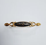 MİRAY 96 mm Metal Gold siyah desenli / 5 ADET