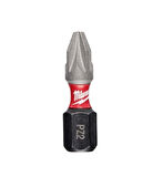  Milwaukee Bits Yıldız Uç Vidalama Matkap Ucu Ph2 x 25mm / 25 adet