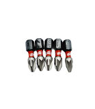  Milwaukee Bits Yıldız Uç Vidalama Matkap Ucu Ph2 x 25mm / 25 adet