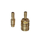 Kompresör Jakı - Stoper Hava Jakı 1/2" Erkek - 1/4" Dişi Gövde