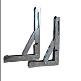 ŞEN METAL Mandallı Katlanabilir Masa Konsolu ÇİNKO 30cm (1çift)