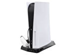 Playstation 5 Standart (Fat) Kasa Fanlı Stand - PS5 Dikey Stand (Siyah)