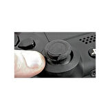 2 ÇİFT PLAYSTATION 4 PS4 ANALOG TOPUZ V1 SİYAH - KOL TAMİRİ YEDEK PARÇA 4 ADET TOPUZ