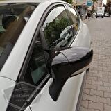 Renault Clio 4 2012-2019 Batman Yarasa Ayna Kapağı Piano Black ABS Plastik