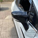 Renault Clio 4 2012-2019 Batman Yarasa Ayna Kapağı Piano Black ABS Plastik