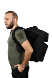 Askeri Operasyon Çantası Siyah Renk 110 Litre Cordura Kumaş Su İtici