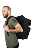 Askeri Operasyon Çantası Siyah Renk 110 Litre Cordura Kumaş Su İtici