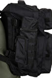 Askeri Operasyon Çantası Siyah Renk 110 Litre Cordura Kumaş Su İtici
