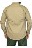 Unisex Tactical Gömlek 424 (bej Renk)