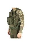 Haki Yeşil Tactical Hücum Yelek