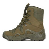 Vogel 1490 Uzun Waterproof Haki Asker Botu