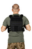 Siyah Özel Tasarım Komando Cordura Yırtılmaz Kumaş