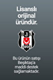 Beşiktaş Orijinal Lisanslı 2'li Siyah-Beyaz  Silikon Bileklik Hediyelik Ahşap Kutulu