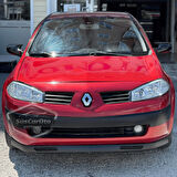 Renault Megane 2 2003-2008 Uyumlu Üniversal V2 Laguna Lip Esnek Ön Lip 2 Parça Tampon Altı Dil Karlık Ön Ek