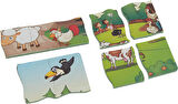 53 Parça Manyetik Çiftlik Puzzle Diytoy