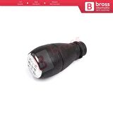 Citroen Berlingo Peugeot Partner MK1 2403.T9 İçin Siyah Krom Renk Manuel 5 İleri Vites Topuzu