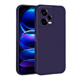 Gpack Xiaomi Redmi Note 12 Pro 5G Kılıf Premier Mat Silikon Renkli Lüx Korumalı