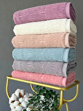 90X150 RENKLİ MİDYE BANYO HAVLUSU