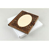 Yeni Yıl Hediyesi Kişiye Özel Ahşap Kapaklı Defter