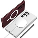 Gpack Samsung Galaxy S23 Ultra Kılıf Magsafe Wireless Şarj Özellikli Kıpta Tpu Silikon