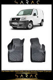 Fiat Doblo Panelvan 2003 Model Araca Özel 3d Havuzlu Paspas(2 PARÇA)