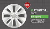 PEUGEOT 301 - 208 JANT KAPAĞI 15 İNC (1 ADET) GLD-TP007