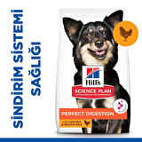 Hill's Mükemmel Sindirim Tavuklu ve Pirinçli Küçük ve Mini Irk Yetişkin Köpek Maması 1.5 Kg