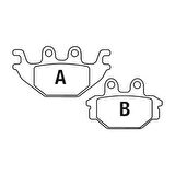 Motobir Arka Fren Balatası Yamaha Mt 125 Yzf R125