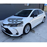 Toyota Corolla 2018 model Sonrası E210 Yarasa Ayna Kapağı Piano Black Abs Plastik Batman