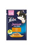 Tavuklu Junior Yavru Kedi Islak Maması 85gr X 26 Adet Kedi Yaş Mama Kedi Pouch Konserve