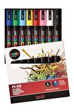 Uni Posca Pc-5m 1.8-2.5mm - Çiçek Renkleri Set (7+1)
