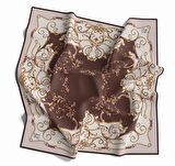 Alcanavm Levidor Twil Sarmal Desenli Eşarp